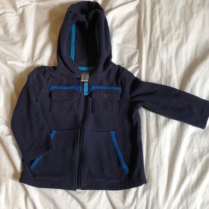 REI fleece hoody sweatshirt